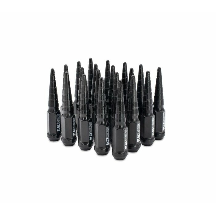 Image of Blox Racing Wielmoeren Twisted Spike Forged Zwart Staal