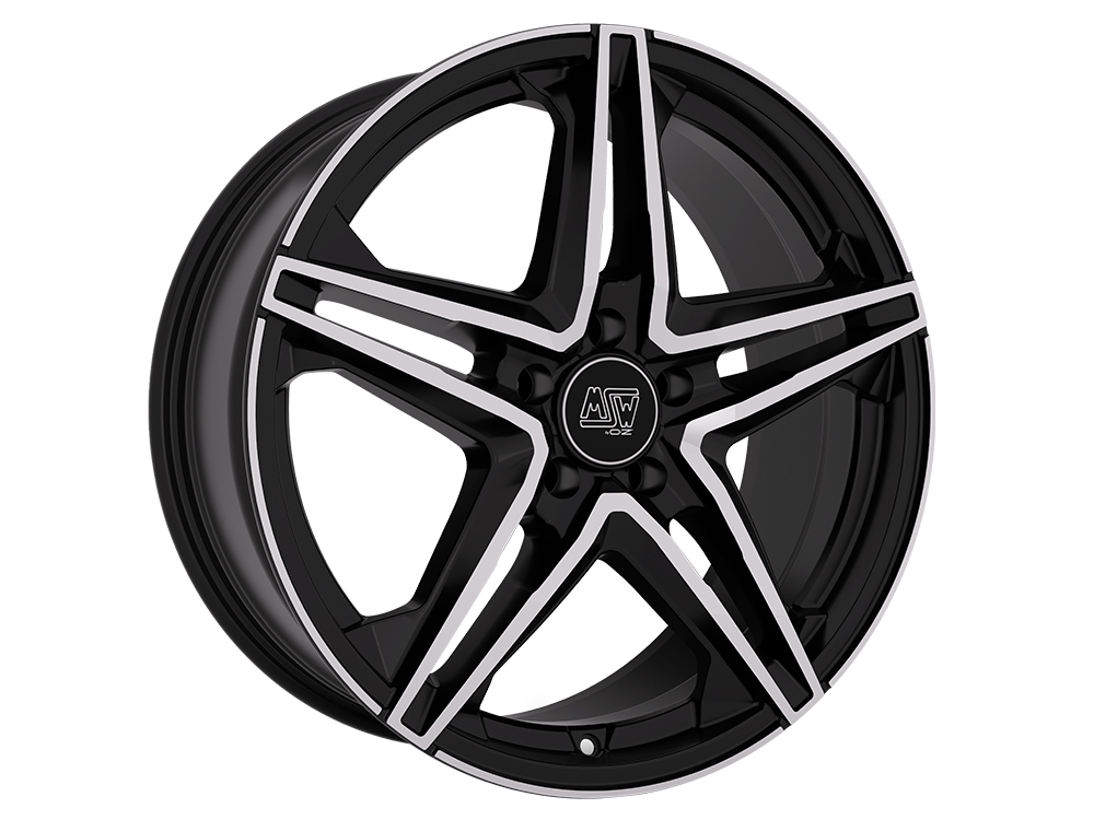 Image of MSW MSW 31 Velgen 19 Inch 8.5J ET38 5x112 Gloss Black/Polished