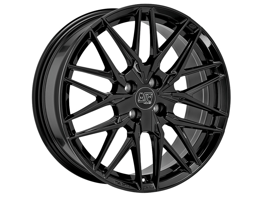 Image of MSW MSW 50/4 Velgen 18 Inch 7.5J ET35 4x100 Gloss Black