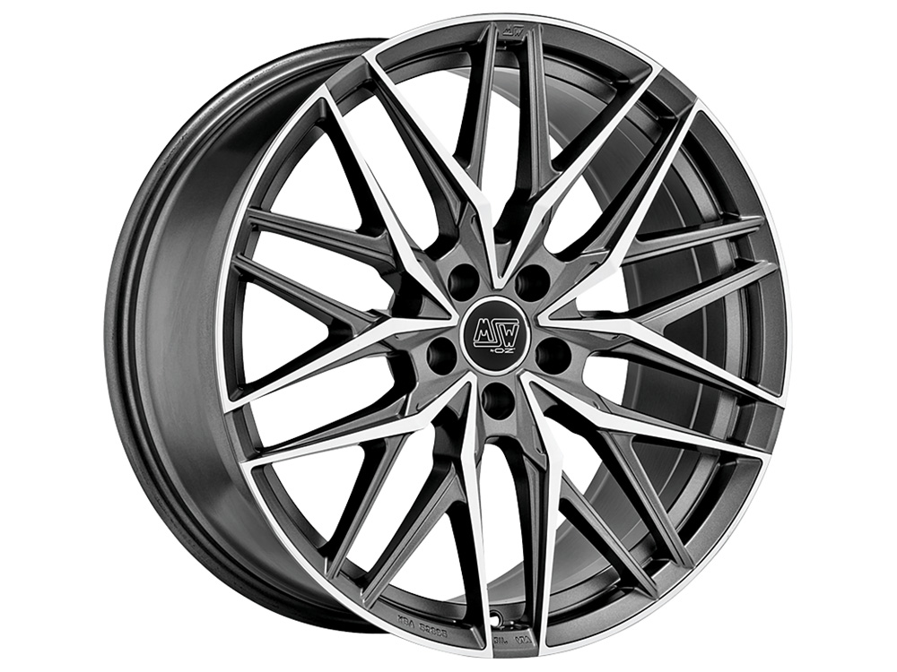 Image of MSW MSW 50 Velgen 21 Inch 10J ET33 5x130 Gun Metal Polished