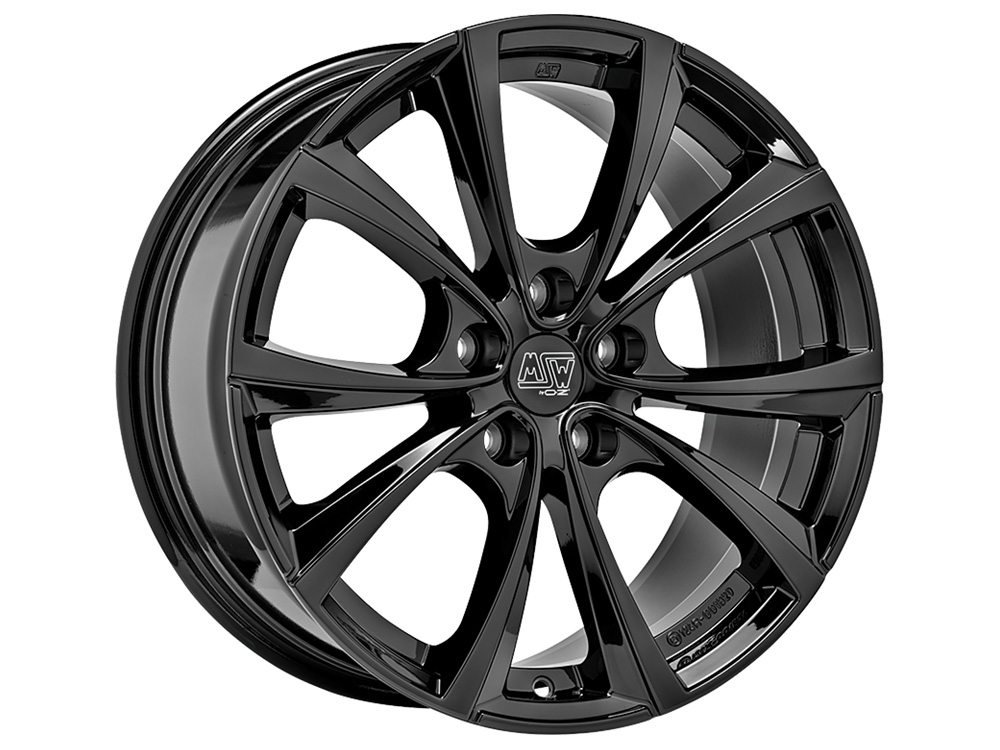 Image of MSW MSW 27 T Velgen 19 Inch 9.5J ET40 5x120 Gloss Black