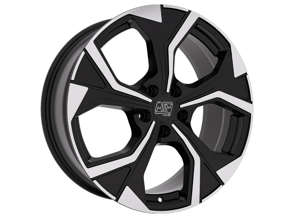 Image of MSW MSW 43 Velgen 19 Inch 8J ET45 5x112 Gloss Black/Polished
