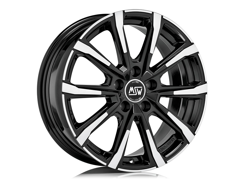 Image of MSW MSW 79 Velgen 18 Inch 7.5J ET50 5x112 Gloss Black/Polished