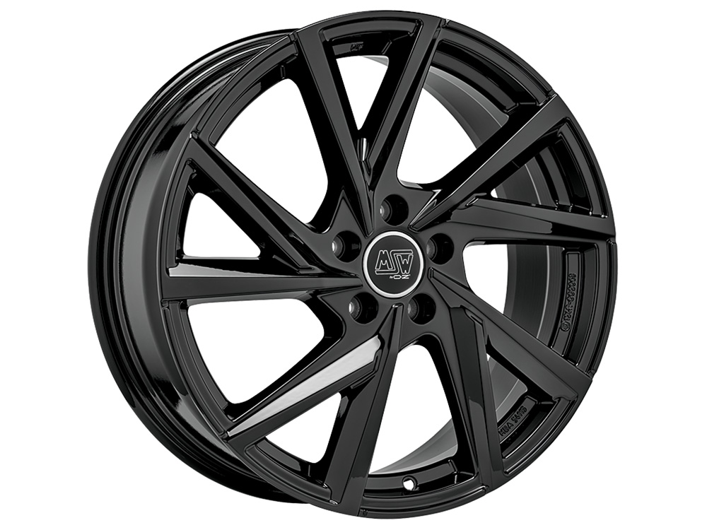 Image of MSW MSW 80/5 Velgen 19 Inch 8J ET48 5x108 Gloss Black