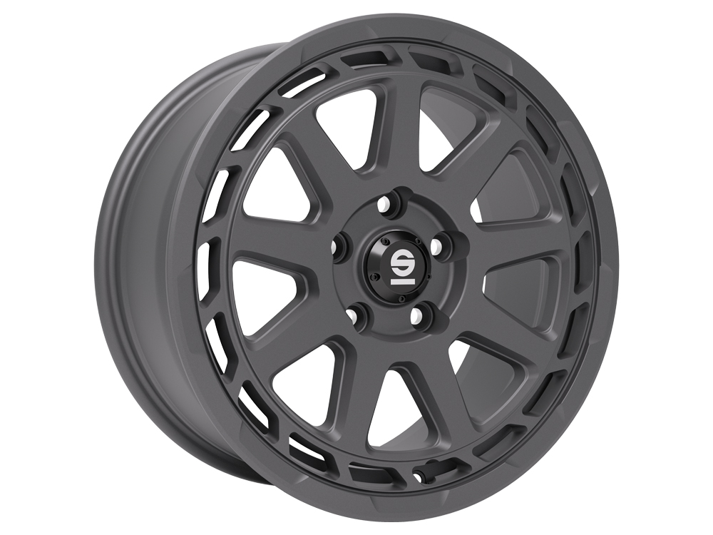 Image of Sparco Gravel Velgen 18 Inch 8J ET35 5x108 Flat Graphite