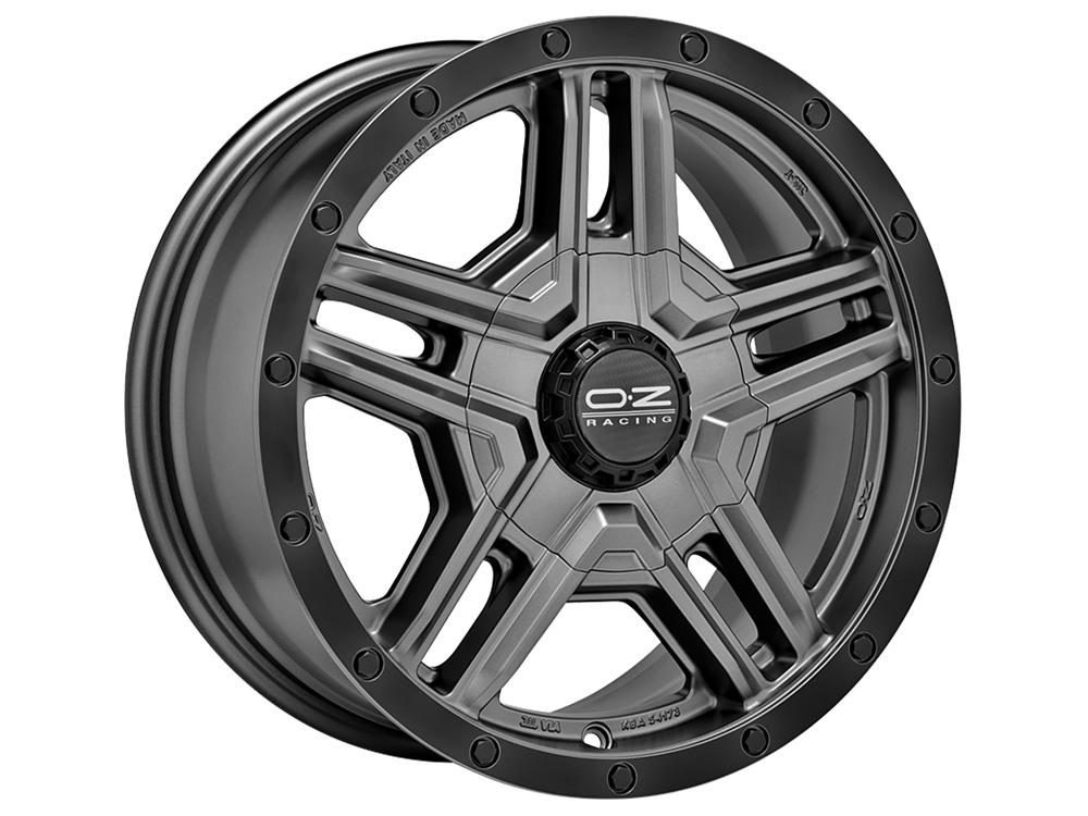 Image of OZ-Racing Rally Adventure Velgen 17 Inch 8J ET35 6x139.7 Flat Graphite Black Lip