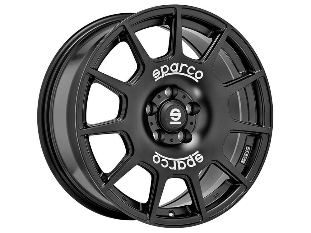 Image of Sparco Terra Velgen 18 Inch 8J ET35 5x100 Flat Black