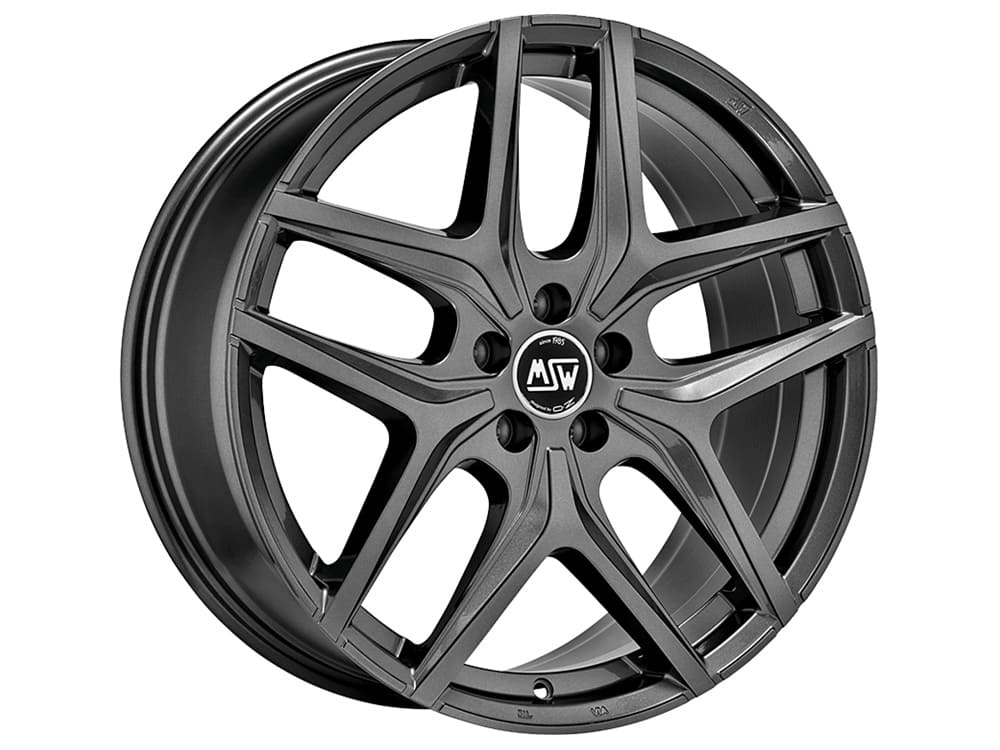 Image of MSW MSW 40 Velgen 19 Inch 8J ET48 5x120 Gloss Gun Metal