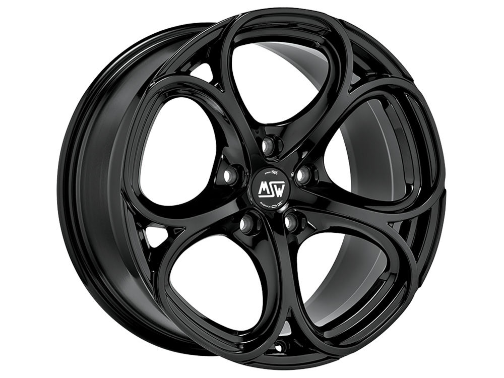 Image of MSW MSW 82 Velgen 18 Inch 9J ET34 5x110 Gloss Black