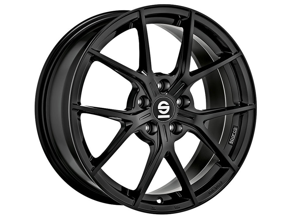 Image of Sparco Podio Velgen 18 Inch 8J ET48 5x112 Gloss Black