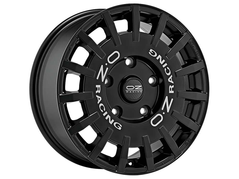 Image of OZ-Racing Rally Racing Van Velgen 18 Inch 8J ET56 5x120 Flat Black