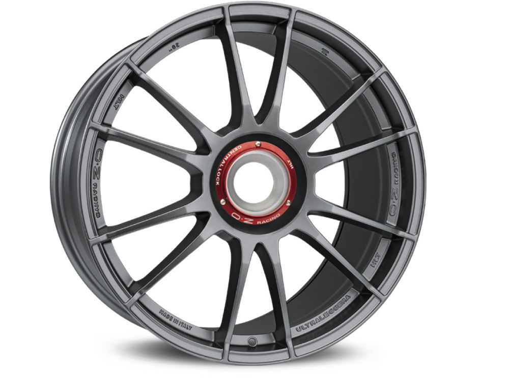 Image of OZ-Racing Ultraleggera HLT CL Velgen 20 Inch 9J ET41 Center,Lock Flow Form Flat Graphite