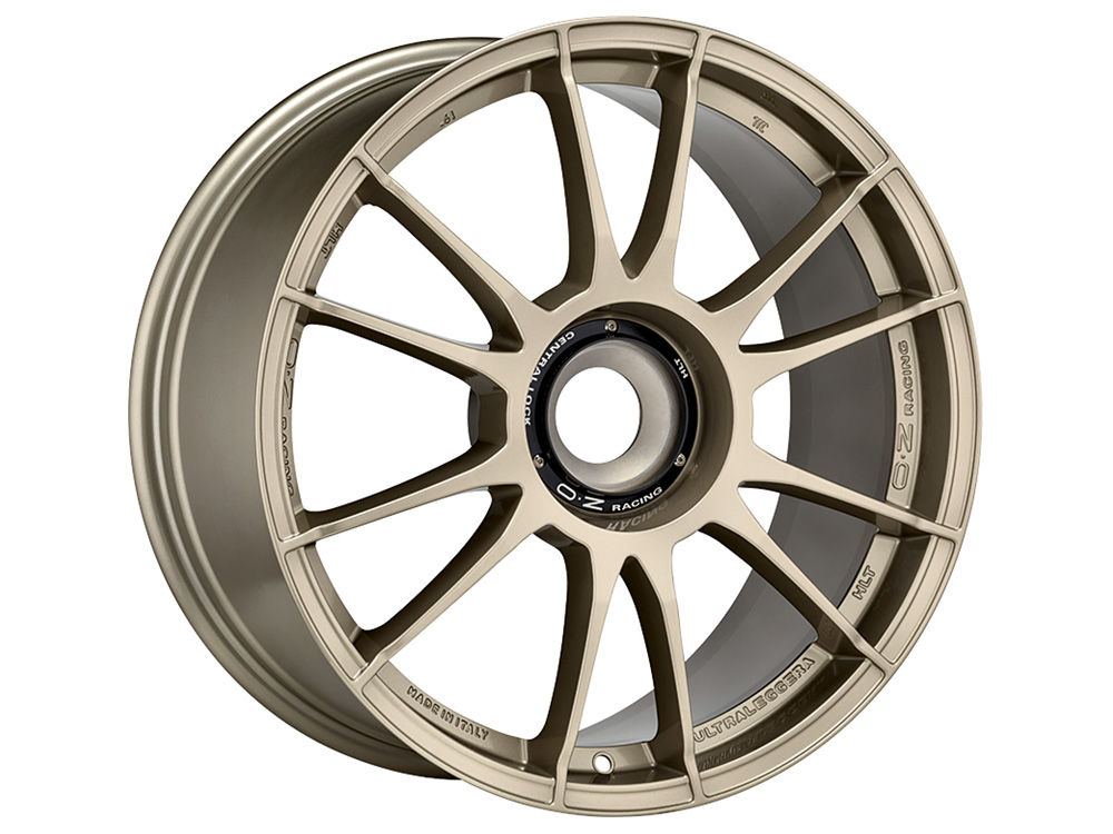 Image of OZ-Racing Ultraleggera HLT CL Velgen 20 Inch 8.5J ET61 Center,Lock Flow Form White Gold