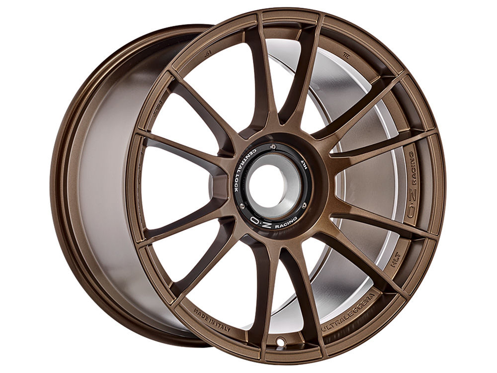 Image of OZ-Racing Ultraleggera HLT CL Velgen 21 Inch 11J ET66 Center,Lock Flow Form Flat Bronze