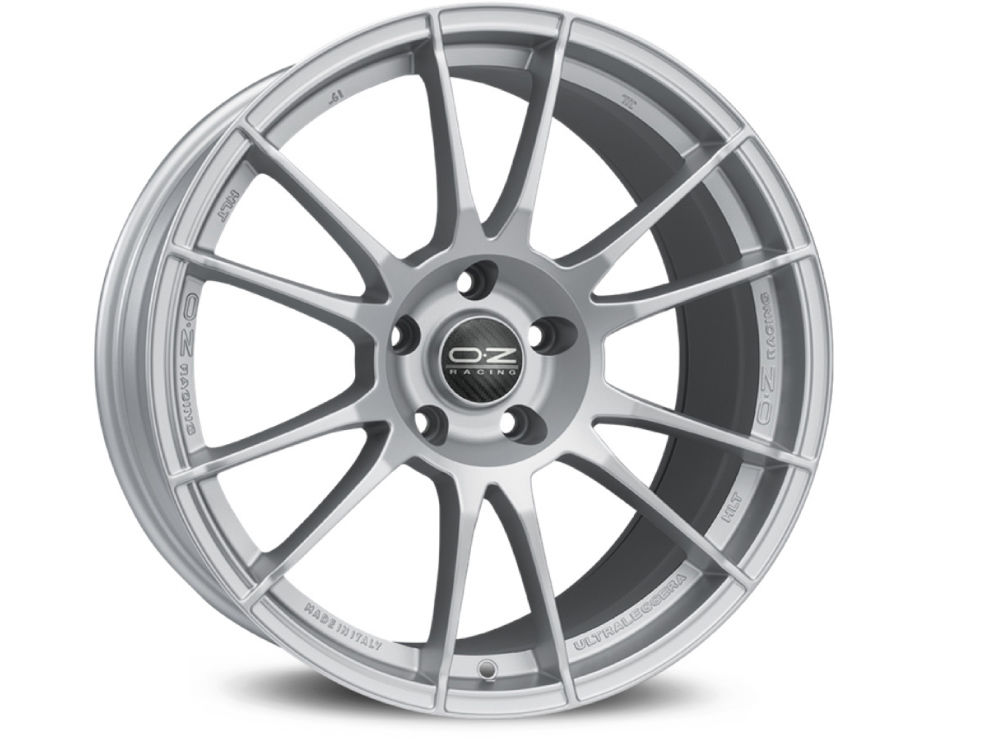 Image of OZ-Racing Ultraleggera HLT Velgen 19 Inch 9J ET25 5x112 Flow Form Flat Race Silver