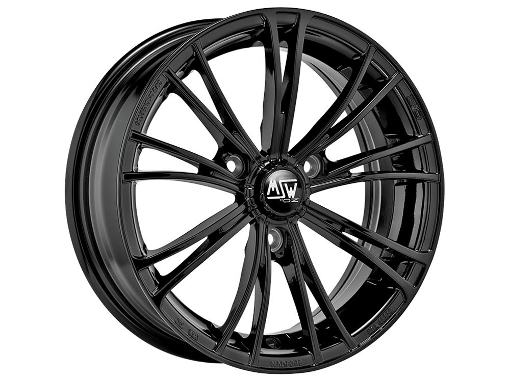 Image of MSW X2 Velgen 15 Inch 6.5J ET30 3x112 Gloss Black