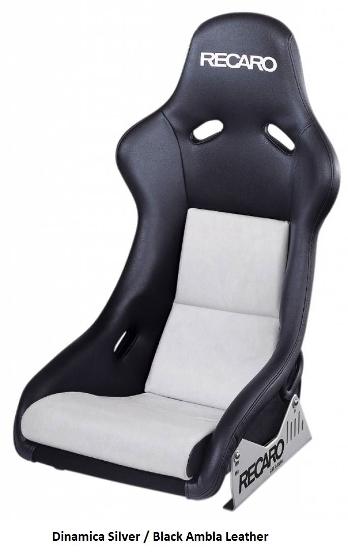 Image of Recaro Kuipstoelen Pole Position Bucket Zwart - Zilver