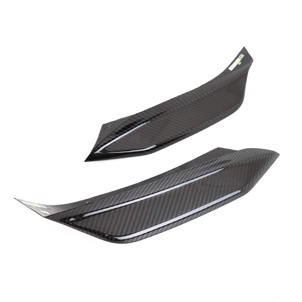 Image of CarbonWorks Voor Bumper Splitters Carbon BMW 3-serie
