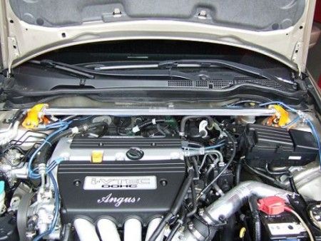 Image of Alutec Voor Veerpootbrug Oranje Aluminium Honda Accord