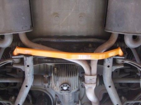 Image of Summit Achter Onderste Veerpootbrug Oranje Aluminium Honda S2000