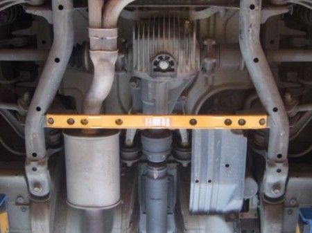 Image of Summit Onderste Veerpootbrug Oranje Aluminium Honda S2000