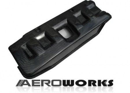 Image of AeroworkS Motor Cover Carbon Honda Civic