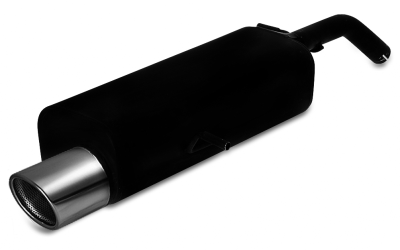 Image of Ulter Sport Uitlaat Demper Zwart Staal Citroen C2