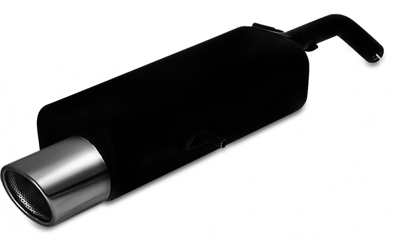 Image of Ulter Sport Uitlaat Demper Zwart Staal Citroen C2