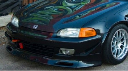 Image of Chargespeed Voor Bumper Lip Type 1 Polyester Honda Civic