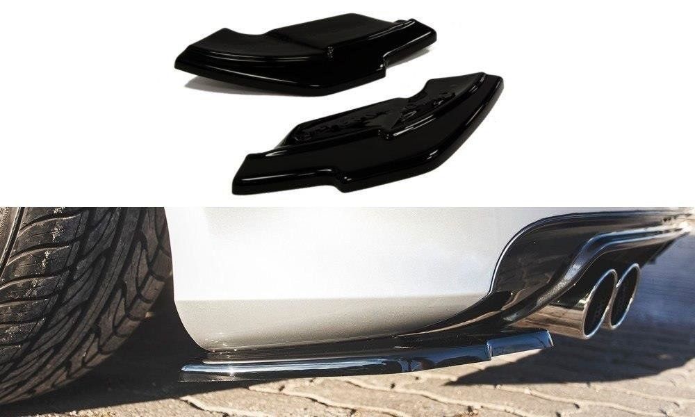 Image of Maxton Achter Bumper Lip Glanzend Zwart ABS Plastic Audi S3 Facelift