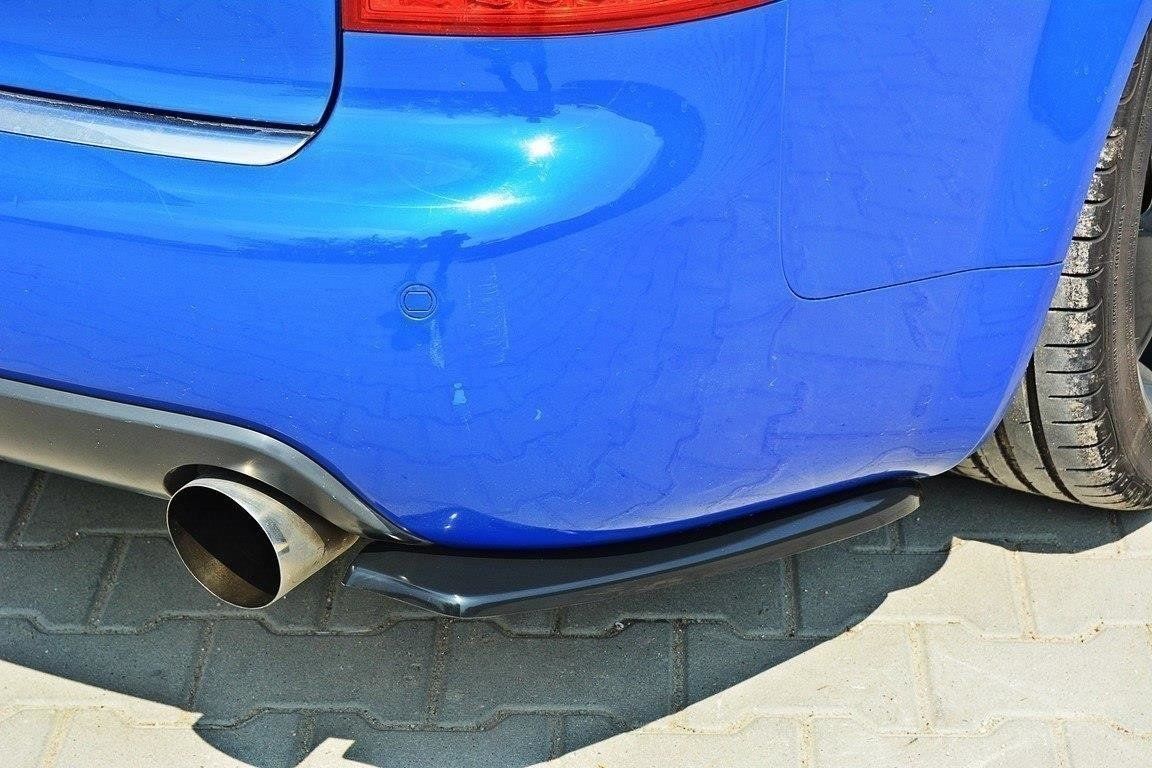 Image of Maxton Achter Bumper Lip Glanzend Zwart ABS Plastic Audi S4
