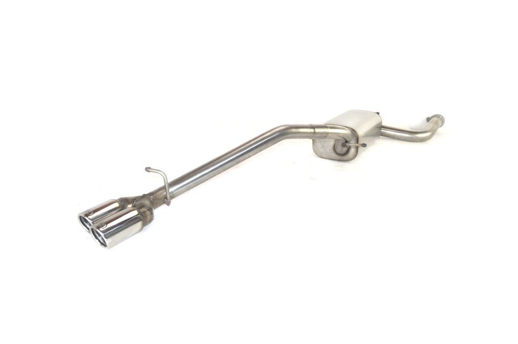 Image of Ulter Sport Uitlaat Demper Dual Tip Roestvrij Staal Ford Focus