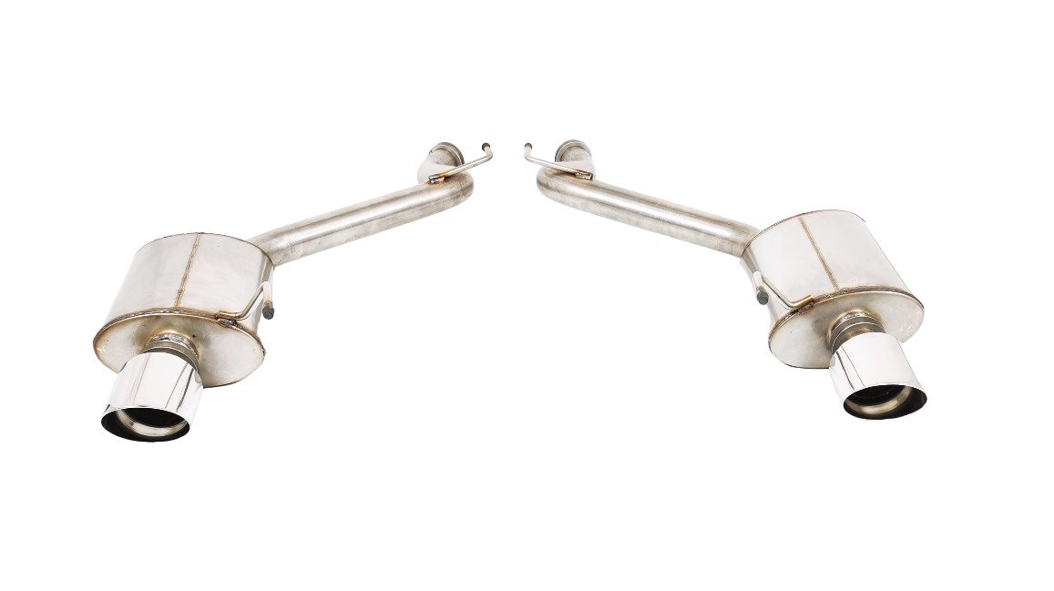 Image of Ulter Sport Uitlaat Demper Dual Tip Roestvrij Staal Ford Mustang