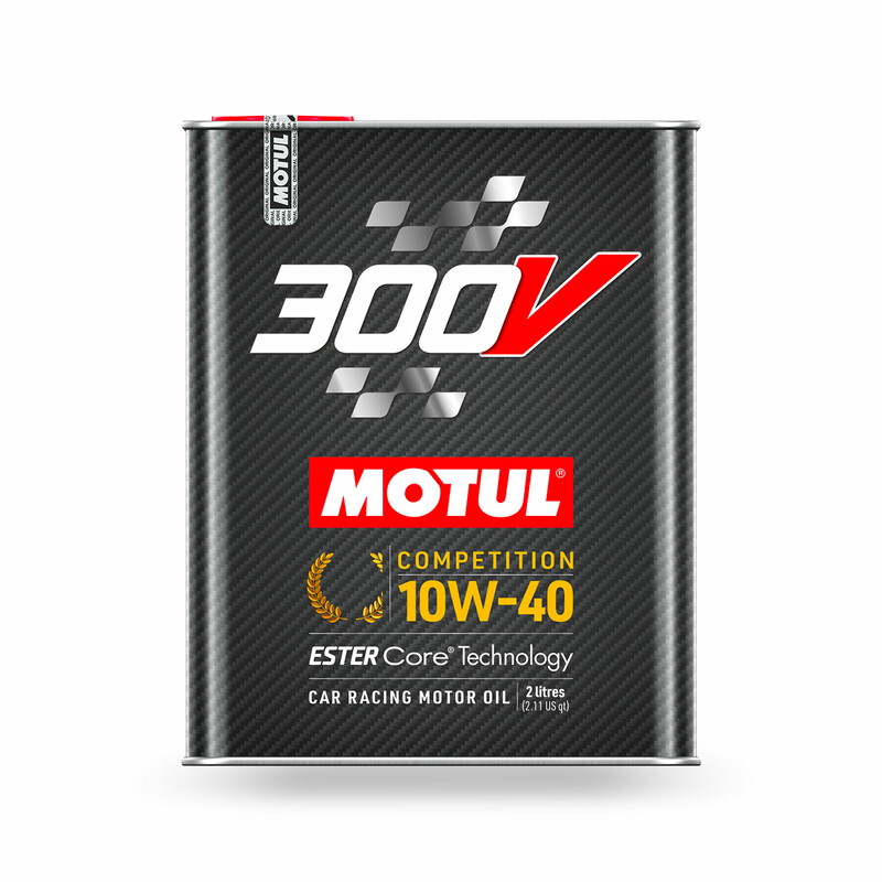 Image of Motul Motorolie 300V Competition 2 Liter 10W-40 100 Synthetisch