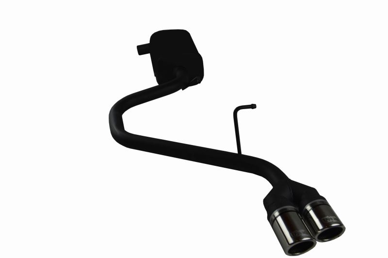 Image of Ulter Sport Uitlaat Demper Dual Tip Zwart Staal Hyundai I30