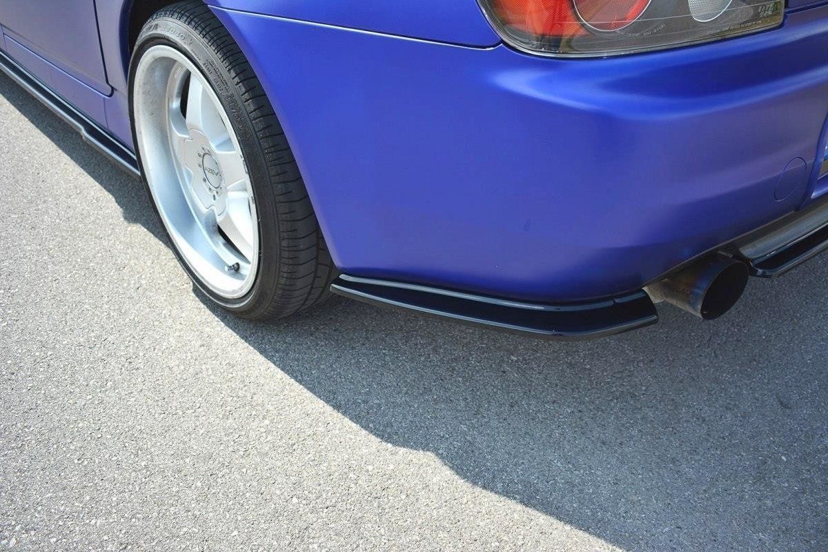 Image of Maxton Achter Bumper Lip Glanzend Zwart ABS Plastic Honda S2000