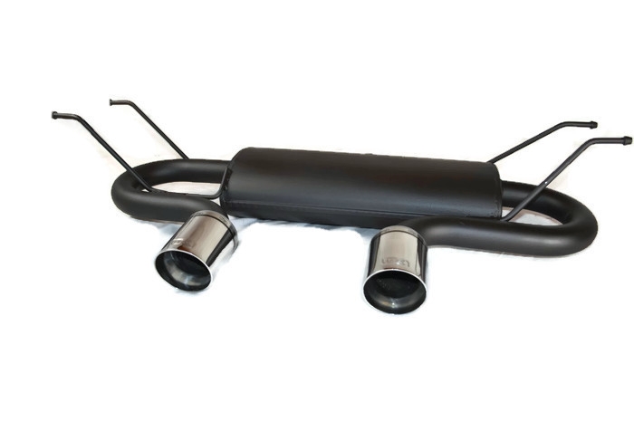 Image of Ulter Sport Uitlaat Demper Dual Tip Zwart Staal Mazda MX-5