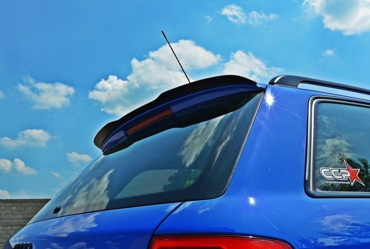 Image of Maxton Achter Spoiler Verlengstuk Glanzend Zwart ABS Plastic Audi RS6