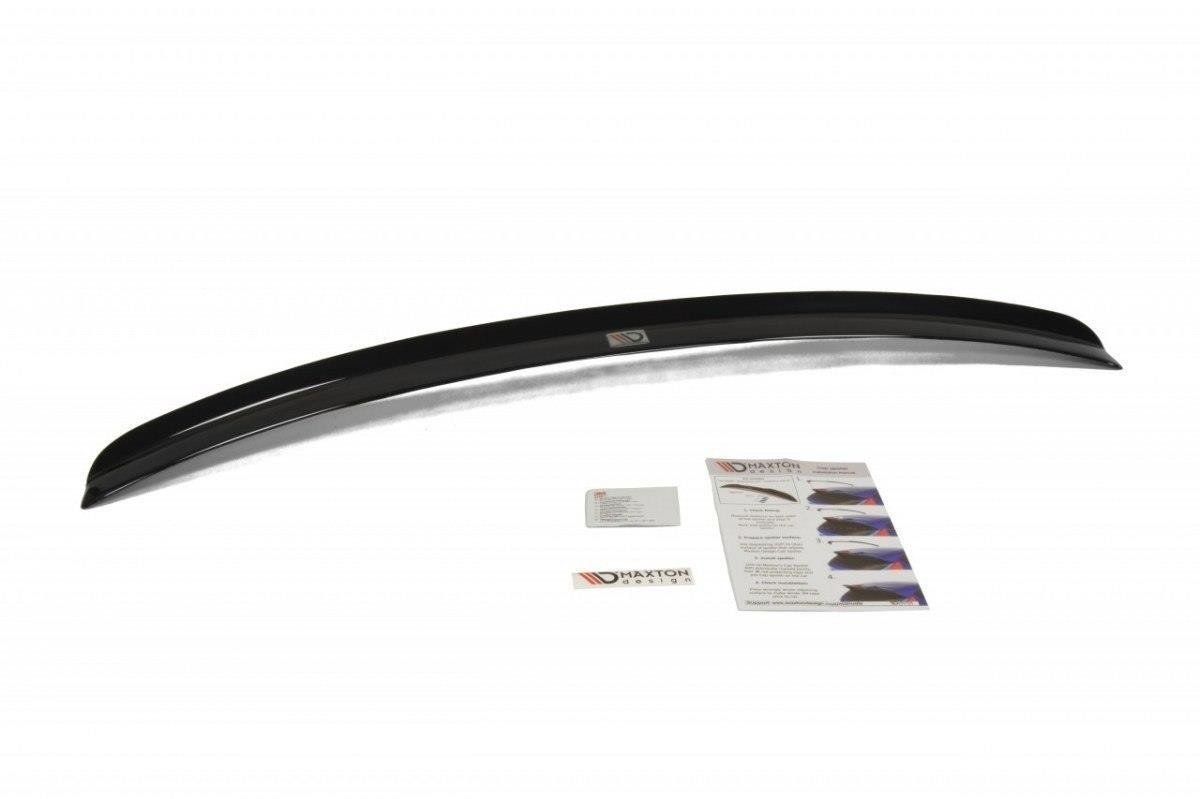 Image of Maxton Achter Spoiler Verlengstuk Glanzend Zwart ABS Plastic Audi RS6
