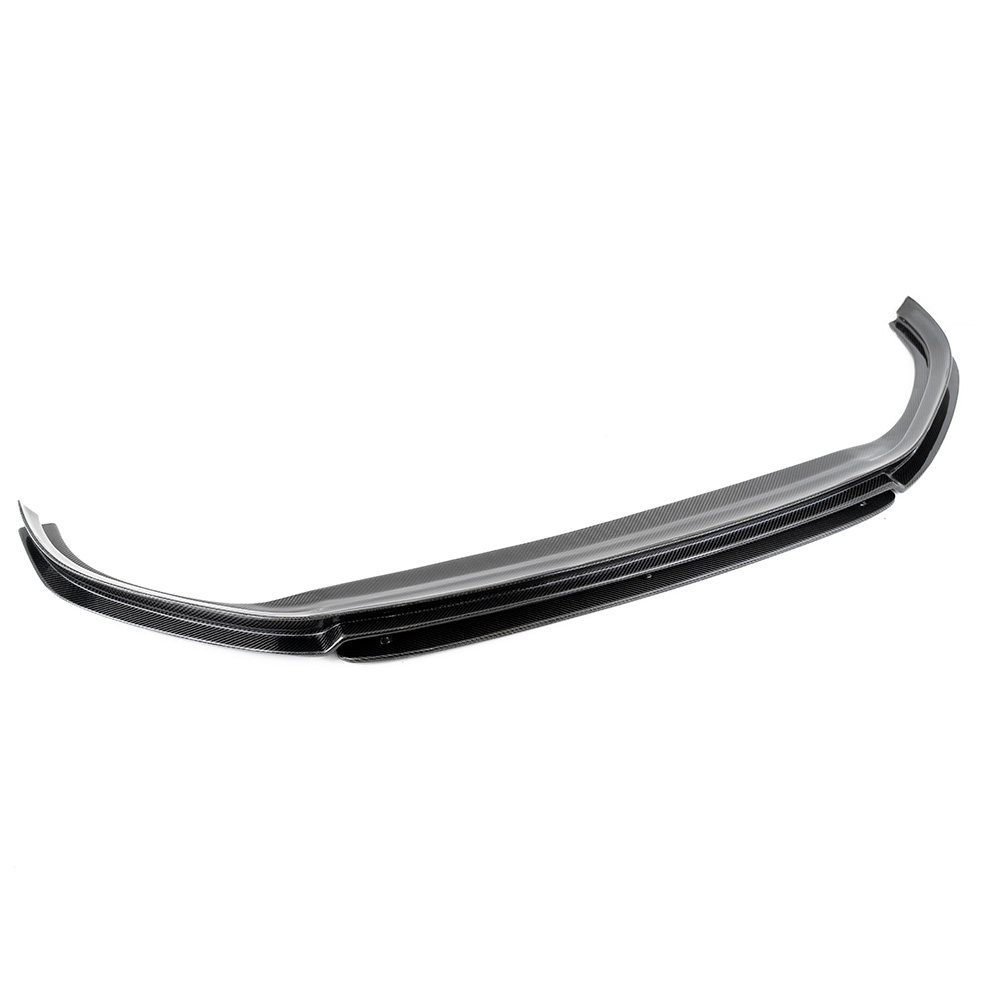 Image of CarbonWorks Voor Bumper Lip R Style Carbon Volkswagen Golf
