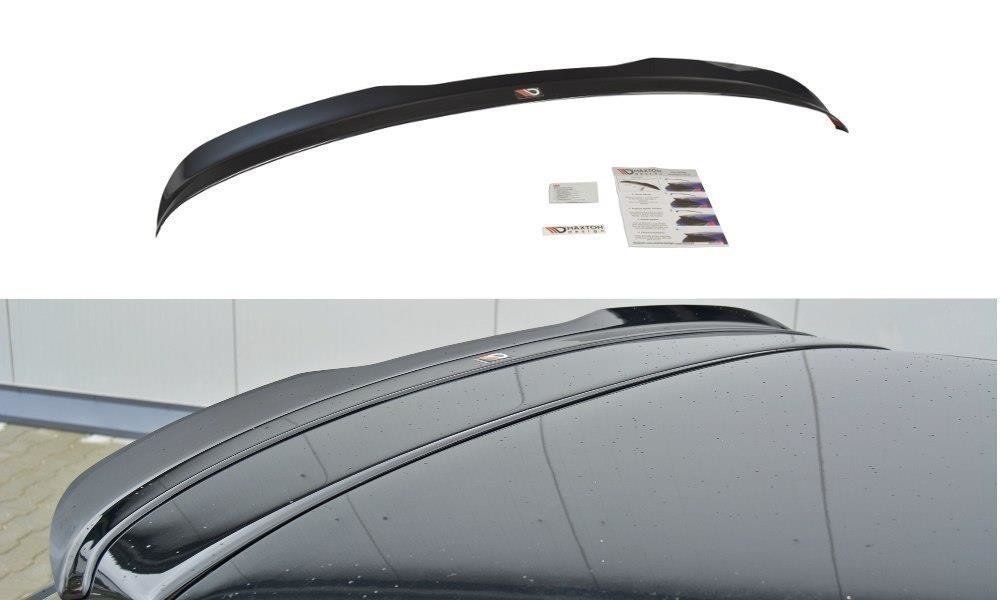 Image of Maxton Achter Spoiler Verlengstuk Glanzend Zwart ABS Plastic Audi S3 Facelift