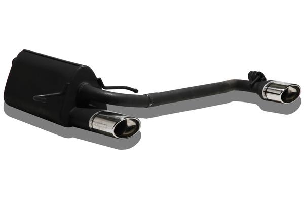 Image of Ulter Sport Uitlaat Demper Zwart Staal Opel Astra