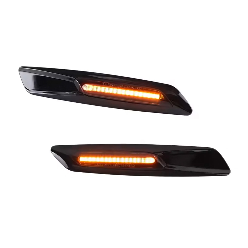Image of SK-Import Richtingaanwijzer Lampen Dynamisch LED Smoke Glas BMW 1-serie,3-serie,5-serie
