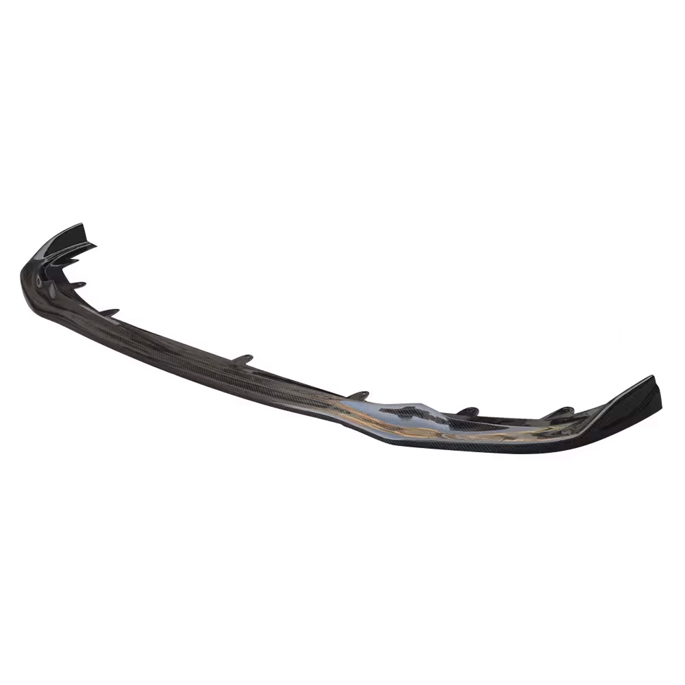 Image of CarbonWorks Voor Bumper Lip Max Style Carbon BMW 3-serie LCI