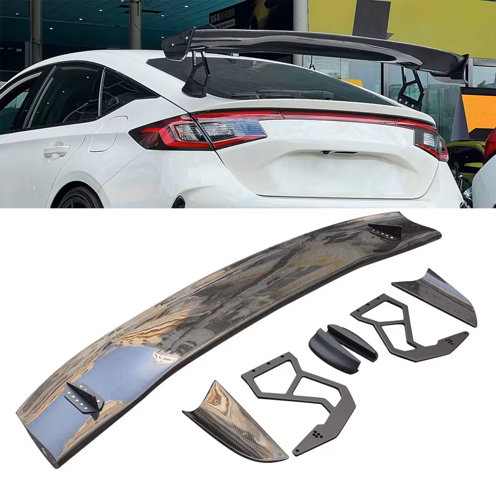 Image of CarbonWorks Achter Spoiler Spoon Style Carbon Honda Civic