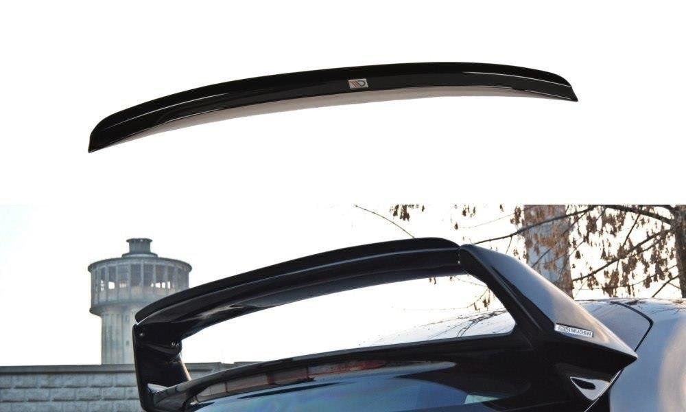 Image of Maxton Achter Spoiler Verlengstuk Mugen Style Glanzend Zwart ABS Plastic Honda Civic