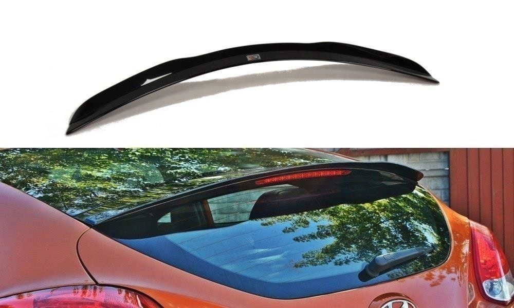 Image of Maxton Achter Spoiler Verlengstuk Glanzend Zwart ABS Plastic Hyundai Velostar