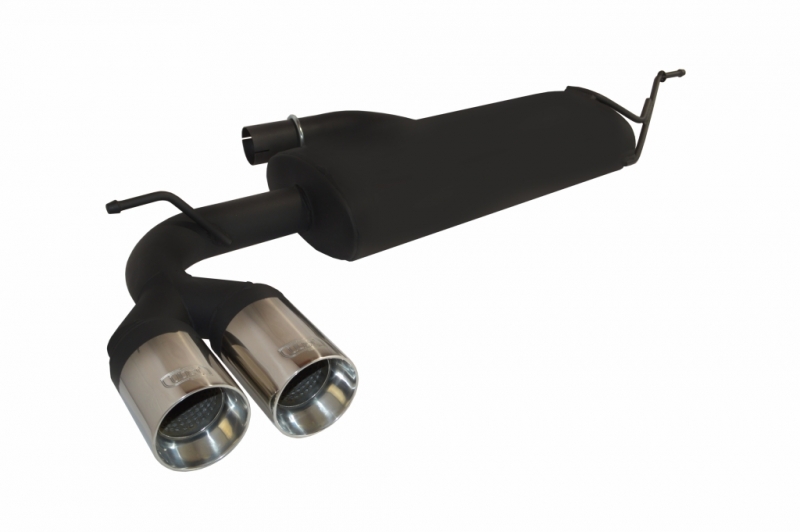 Image of Ulter Sport Uitlaat Demper Dual Tip Zwart Staal Seat Leon