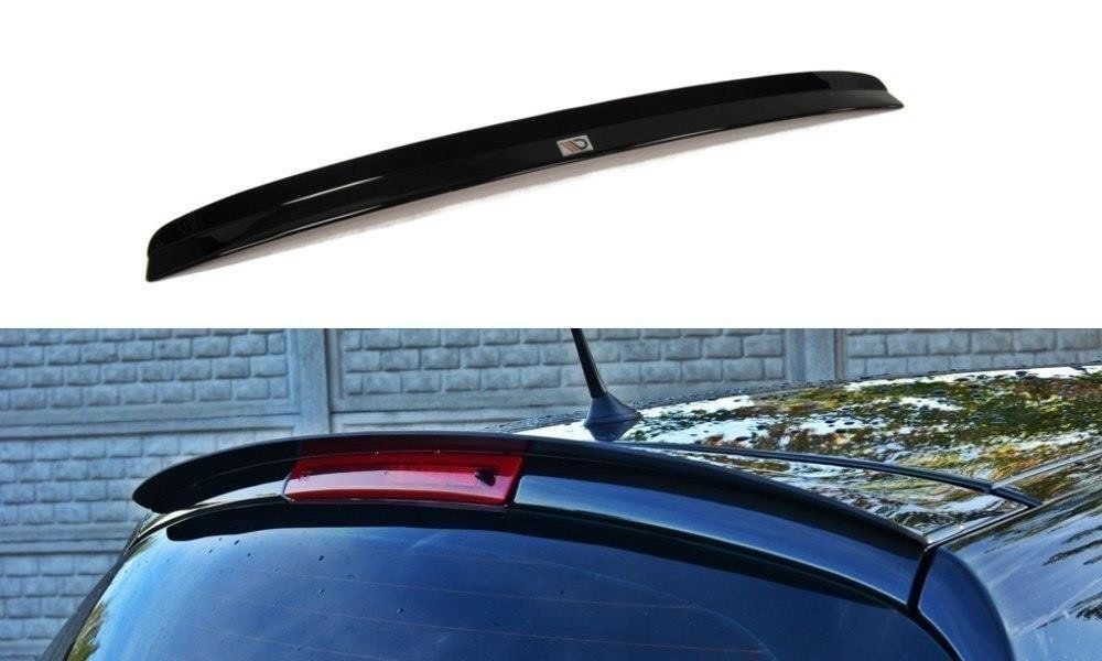 Image of Maxton Achter Spoiler Verlengstuk Glanzend Zwart ABS Plastic Renault Clio