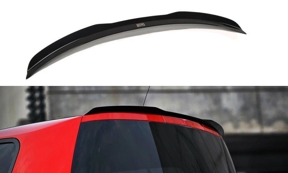 Image of Maxton Achter Spoiler Verlengstuk Glanzend Zwart ABS Plastic Renault Mégane
